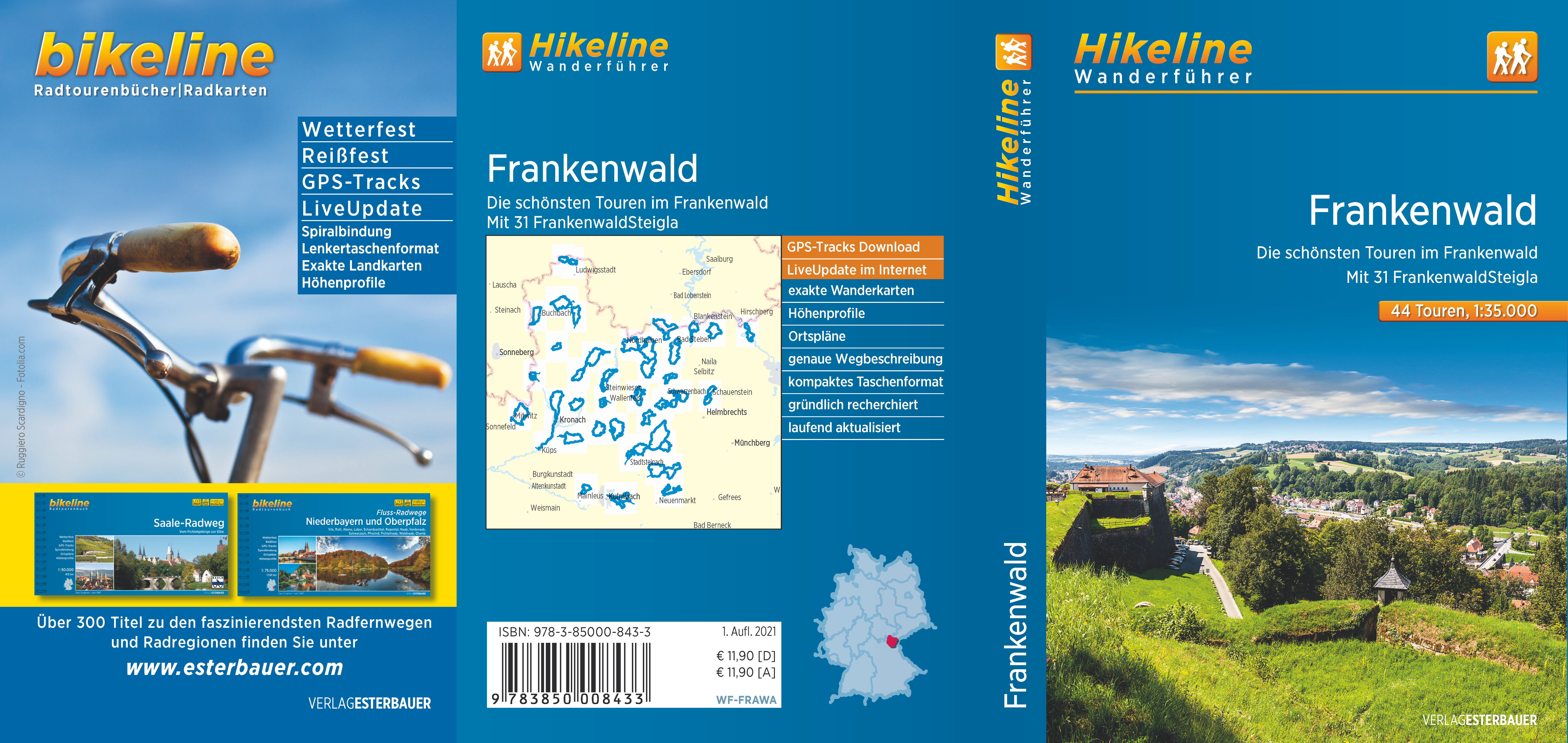 Hikeline Wanderführer Frankenwald